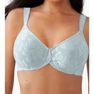 WACOAL NWT Breast Cancer Awareness Full Figure Seamless Underwire Bra 40D